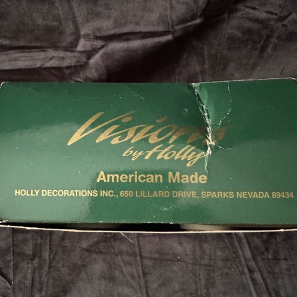 Visions by Holly set of 6 glass ornaments - Picture 4 of 4